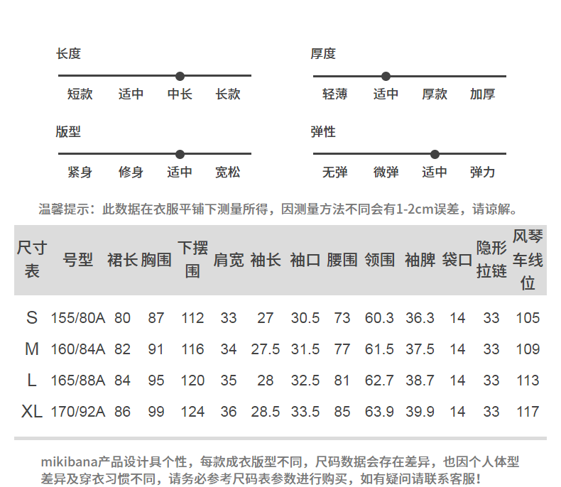 mikibana米可芭娜娃娃领连衣裙女jk风百褶裙夏季新品d12黑格条纹l
