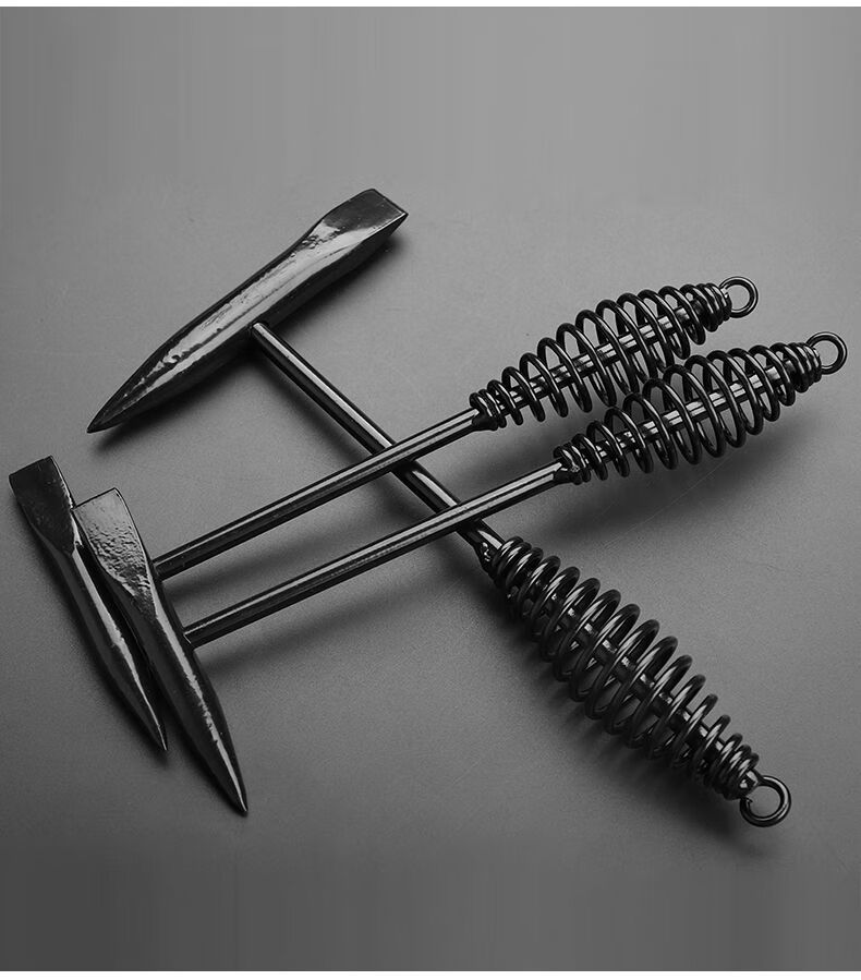 电焊钳工锤多功能双头电焊锤敲渣锤弹簧除锈锤焊渣锤敲锈锤除锈锤定制