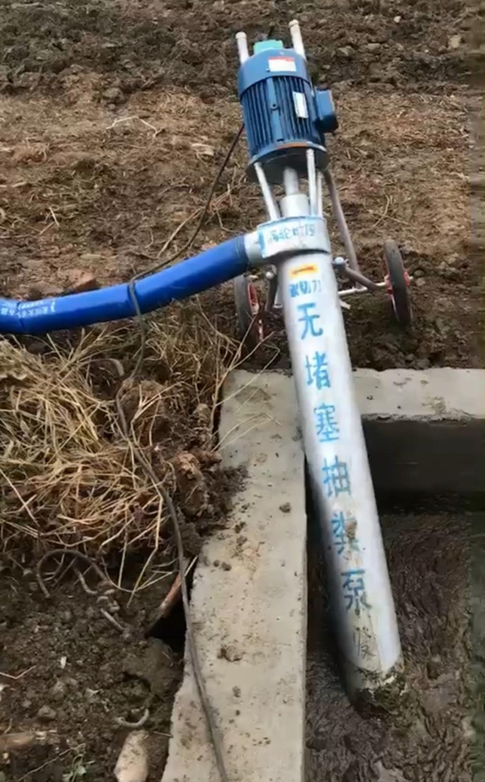 绞龙抽粪泵养殖场鸡鸭猪专用吸粪机家用化粪池排污泵泥浆泵污水泵订做