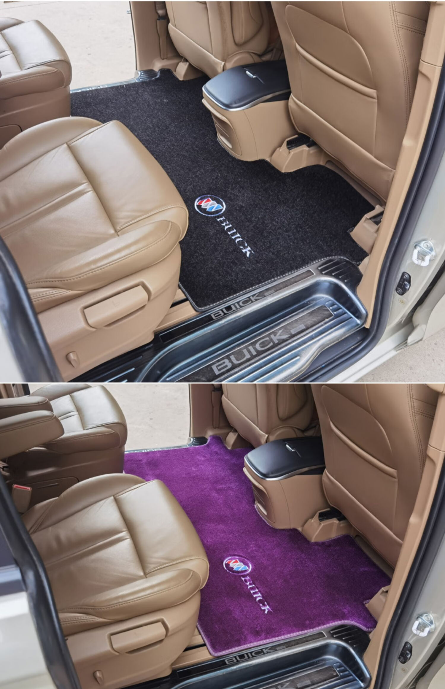 2023款别克gl8脚垫专用公务舱中排仿羊绒地毯改装25s28t胖头鱼陆尊