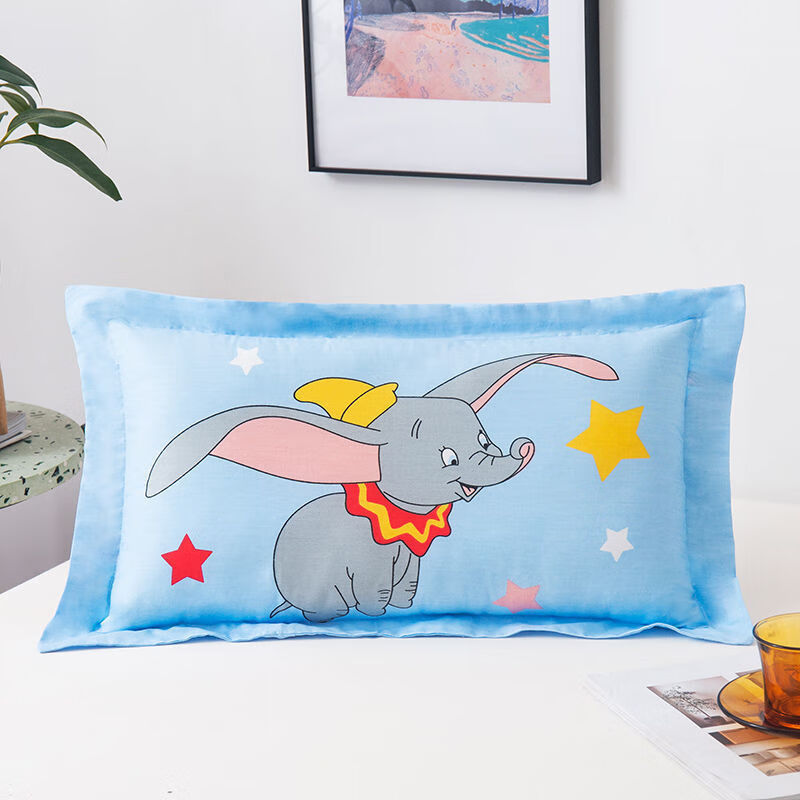 精选全棉儿童枕头宝宝纯棉枕头套幼儿园卡通小枕头男女婴儿童枕头套装