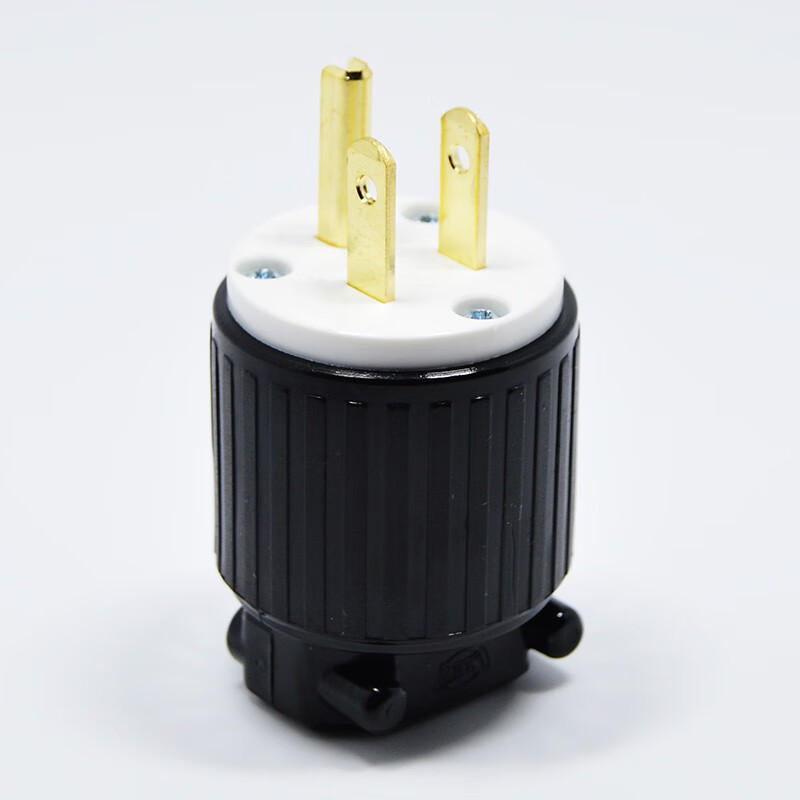 20a三极插头 线极机认美插头nema15a20a规ul型美业工型座插标电接h三