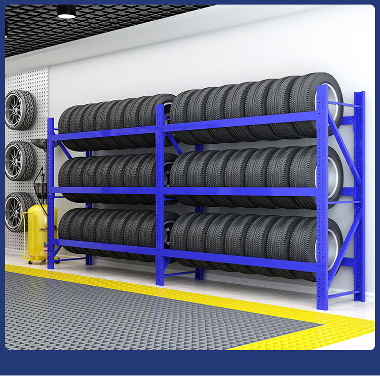 奈高货架轮胎架子4s店修车置物架展示架铁架仓储货架维修店储物架中型