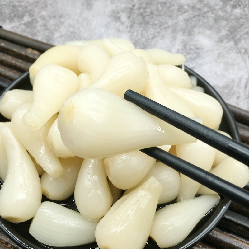 荞头酸甜茭头老坛泡制农家货腌制蒜头泡菜凉拌下饭菜 酸甜茭头1500g