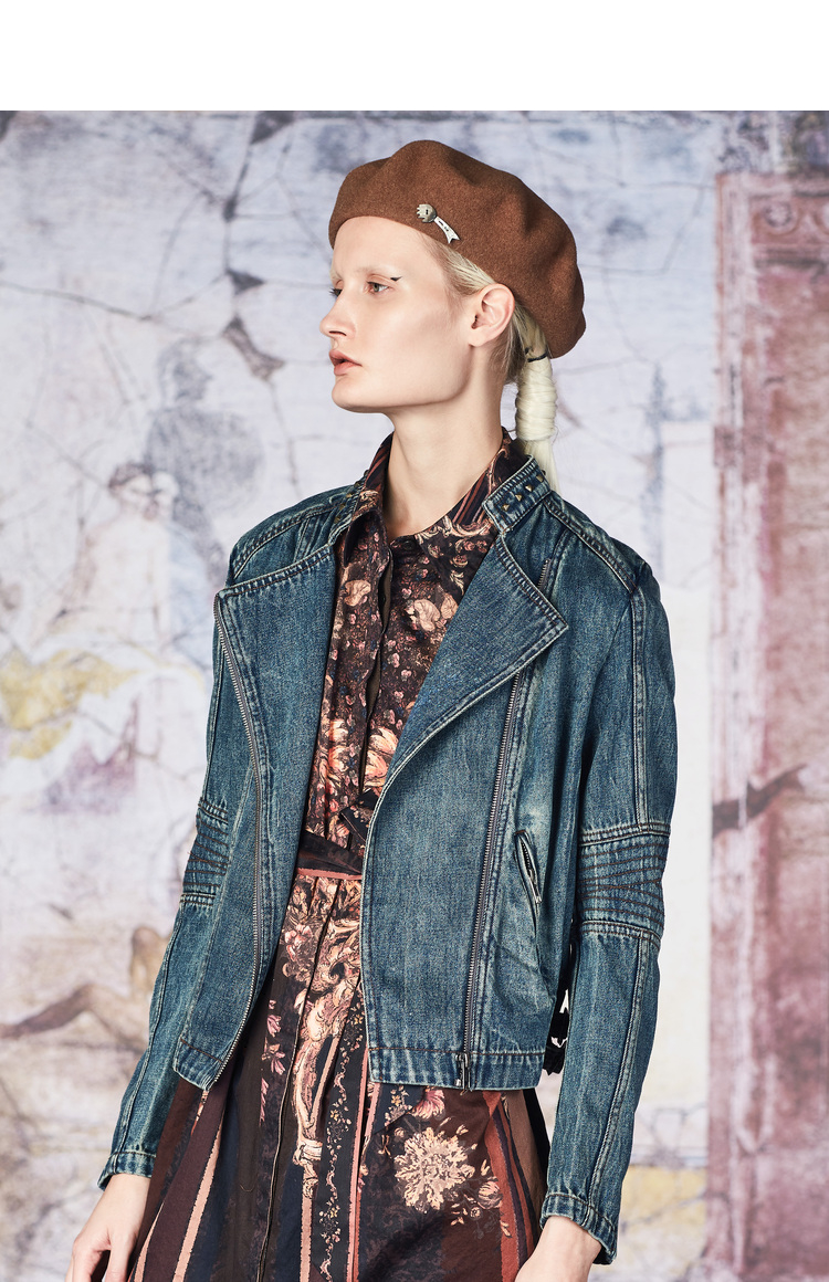 donoratico/达衣岩21秋外套(逆着风来的方向) 依旧蓝 l