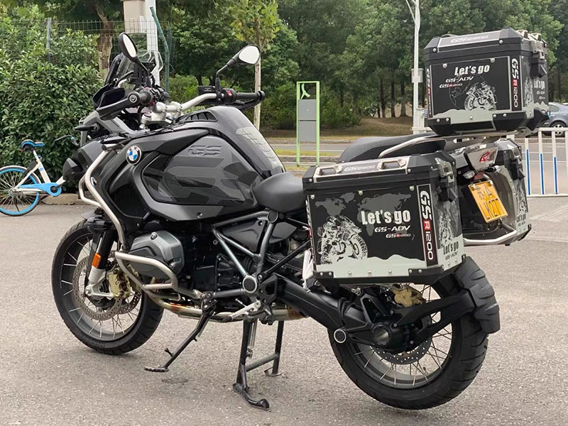 适用宝马r1250gs adv f750gs r1200gs原厂/萝卜三箱贴纸 水鸟拉花无损