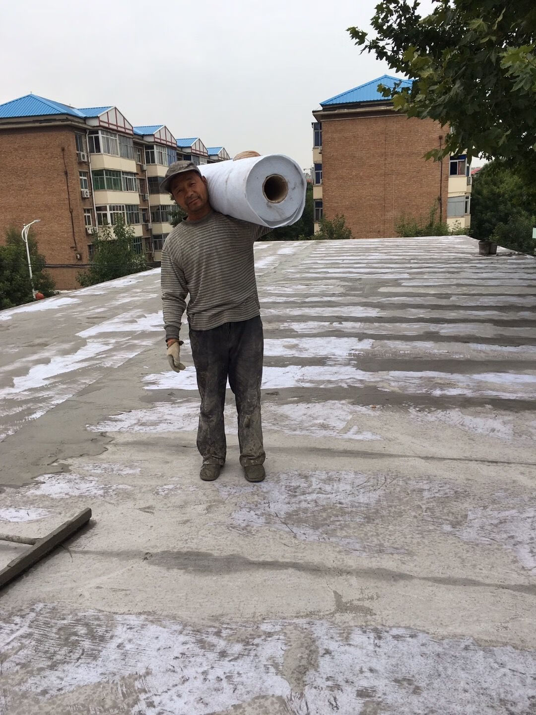 皮乃登丙轮布防水卷材材料高分子聚乙烯涤纶布无纺布屋顶卫生间防水