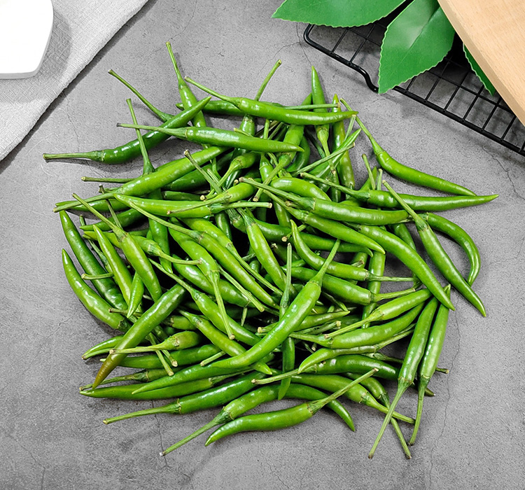 青小米辣椒新鲜朝天椒应季农家特辣青尖椒 【青小米椒】 1000g