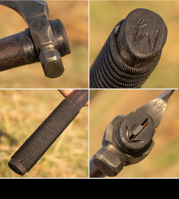 丹盟(dmen) 手工锻造战斧印第安手斧战斗飞斧户外防身战术斧头 custom