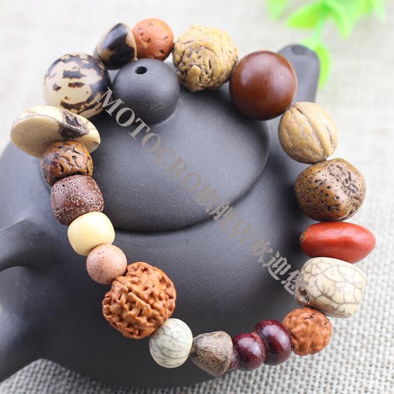 十八籽手串灵隐寺天然原创十八子菩提子手串佛珠念珠手链18籽手珠男女