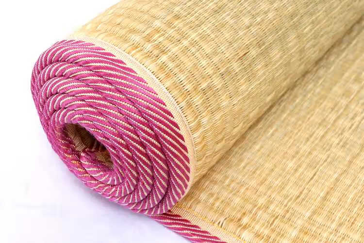 极路客 宁波白麻筋蔺草席 夏季天然草席1.8米1.5米1.