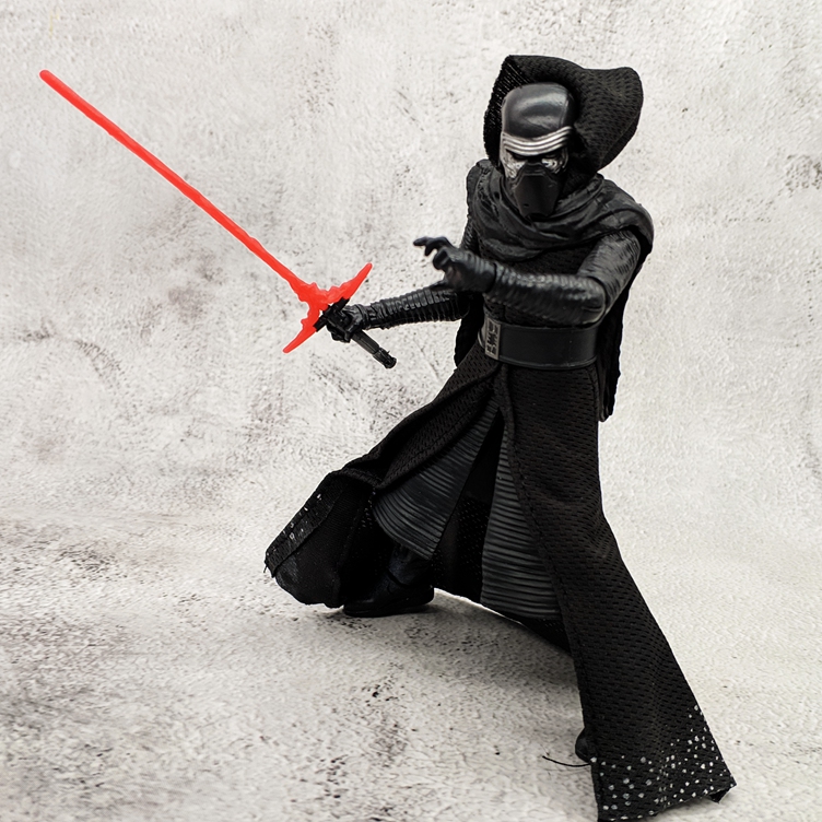 6寸星球大战手办黑武士风暴白兵可动人偶模型玩具公仔天行者崛起9