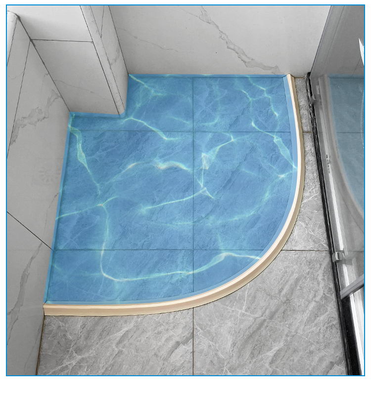 洗手盘面隔水条自粘实心硅胶防水条胶条实心硅胶小号咖啡色10厘米价