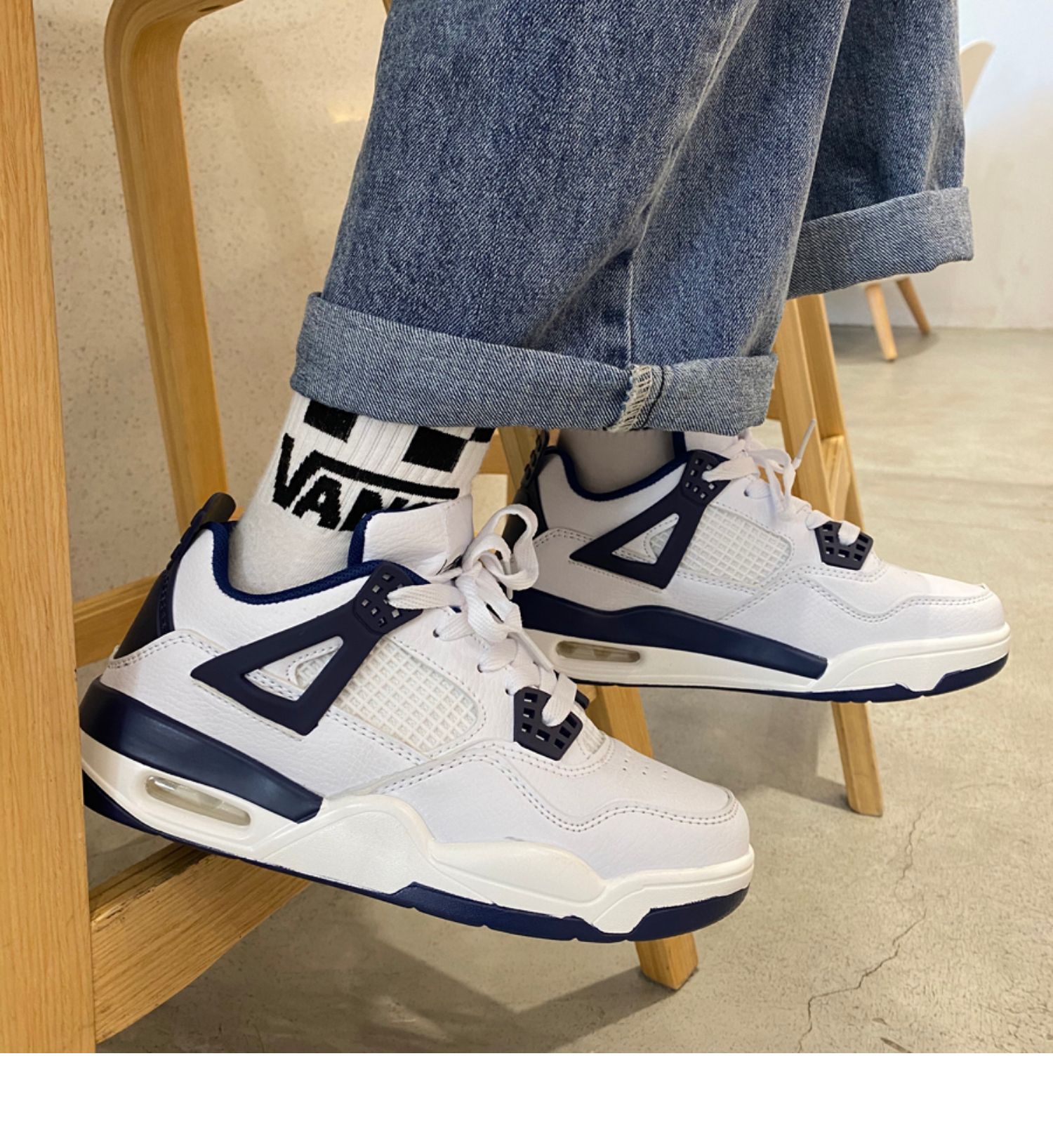 乔丹(中国)专卖2021夏季网面透气老爹鞋iins港风休闲气垫鞋小众学生