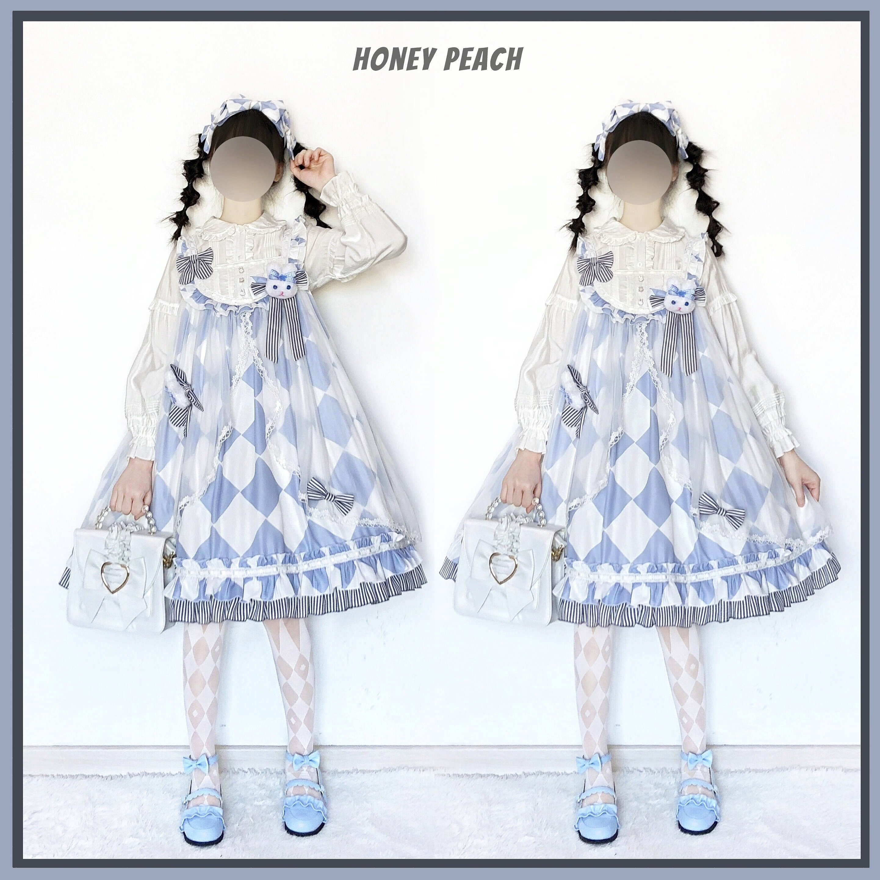 正版兔子爱丽丝jsklolita裙洛丽塔洋装甜系可爱吊带连衣裙夏全款限量