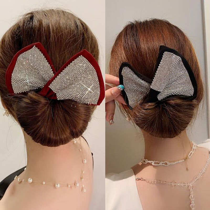 扭扭盘发器 扭扭盘发器懒人新款盘发神器丸子头网红款抖音盘头卷发