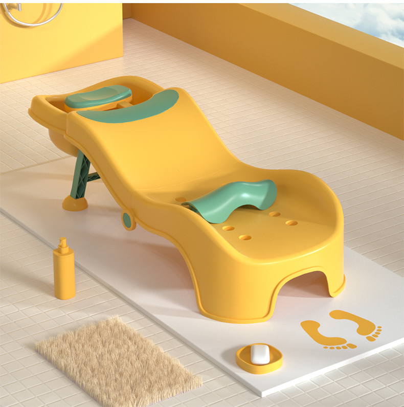 奔麦 儿童洗头躺椅宝宝洗头椅婴儿洗头神器洗头床孕妇可用小孩洗头发