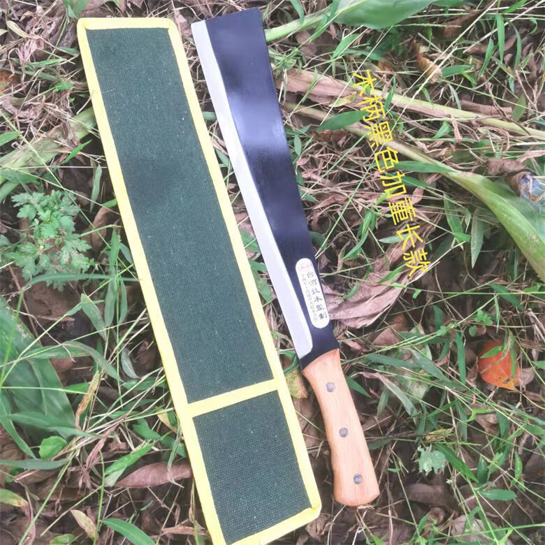 官方旗舰大砍刀锰钢柴刀劈柴户外树开路刀加厚长款镰刀割草刀钓鱼加长