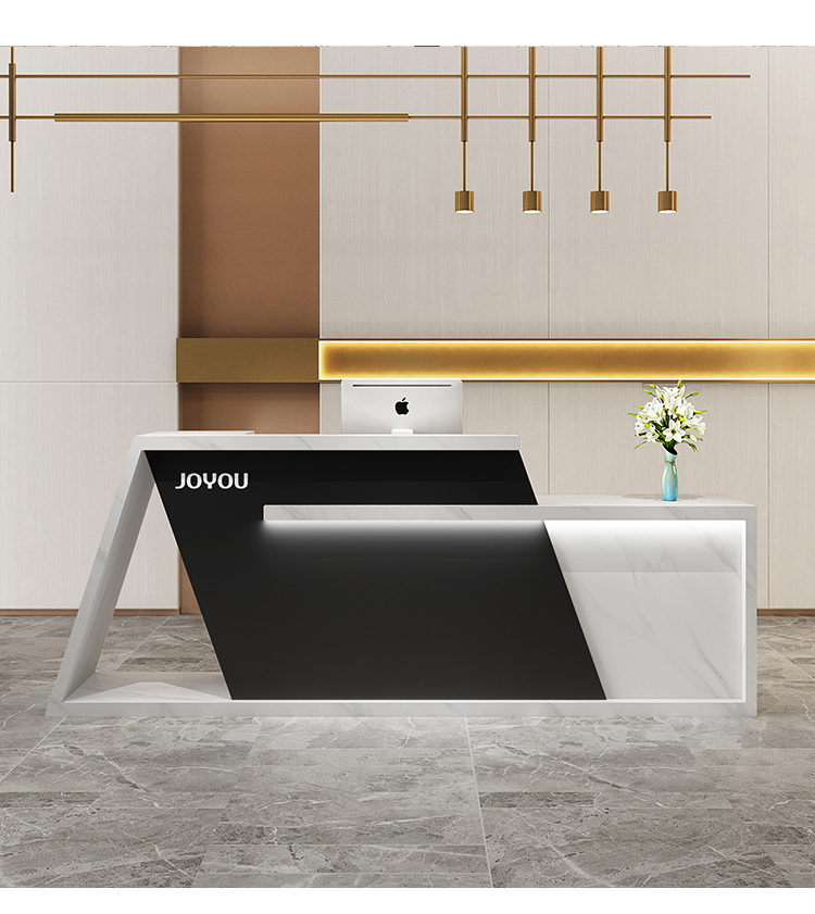 雷动 酒店公司前台接待台美容院吧台收银台服装店简约女装收银柜咨询