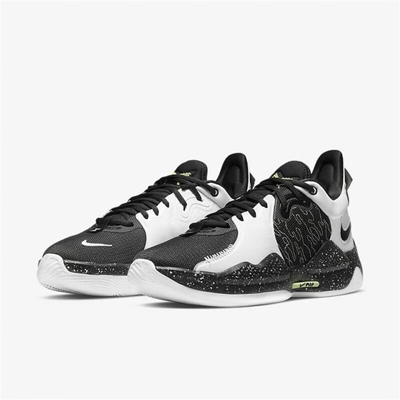 nike耐克男鞋新款乔治保罗5代减震训练实战场上低帮运动篮球鞋cw3146