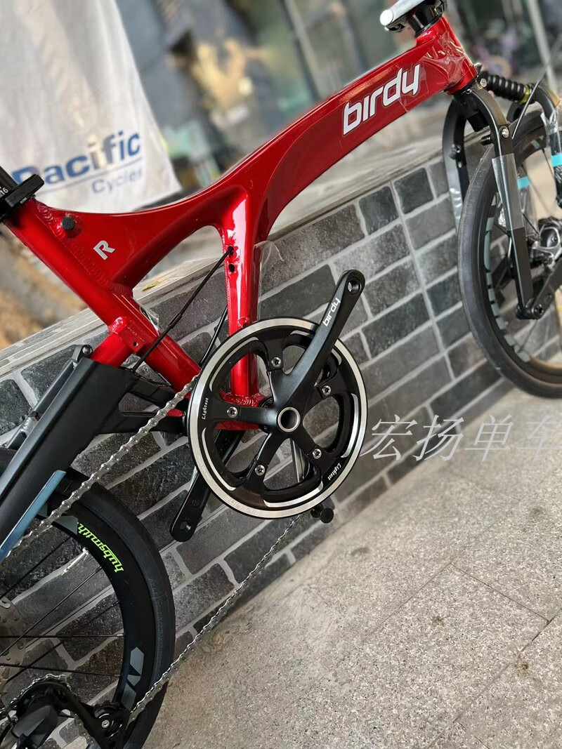 hautsafe【闪电发货】德国鸟车 birdy r20 飊速款 406 碟刹折叠自行车