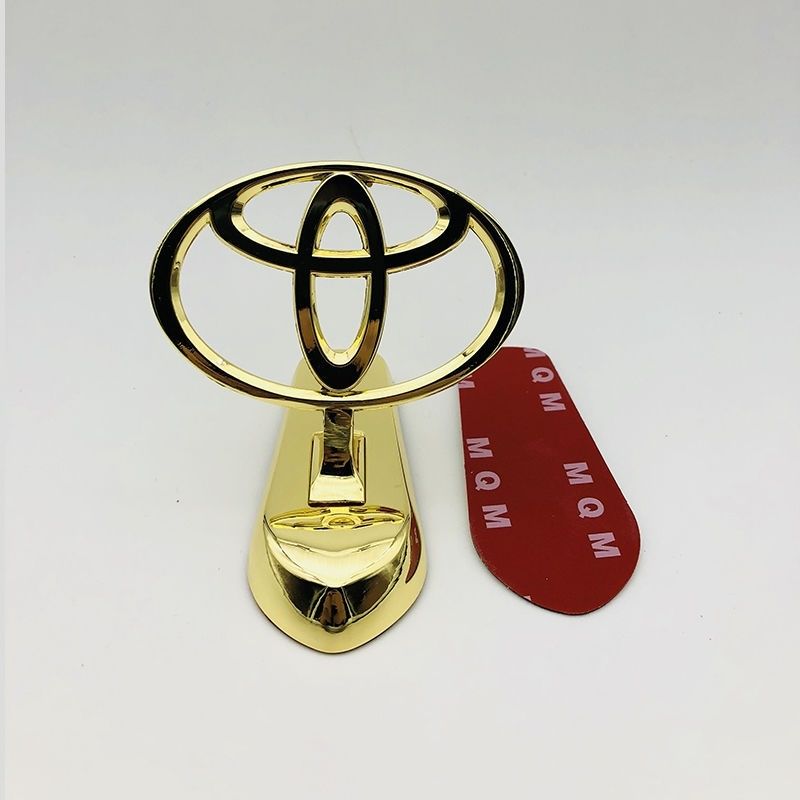 适用于丰田立标 丰田车头标 机盖标 汽车标志 丰田金属3d立体车标
