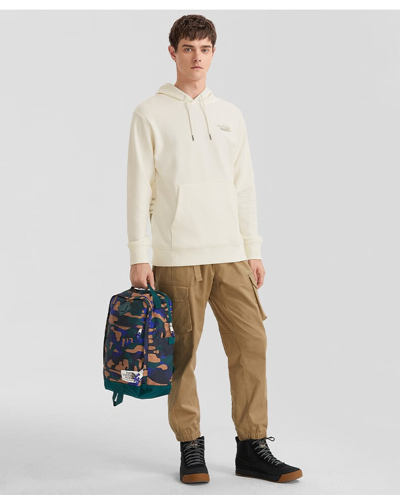 thenorthface北面连帽卫衣男22秋冬新款户外休闲宽松针织长袖帽衫舒适