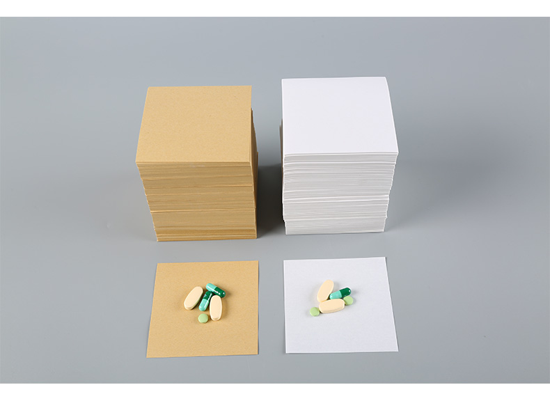 比优米包药纸西药纸加厚50克80克10*10cm小包装纸诊所药房西药包药纸