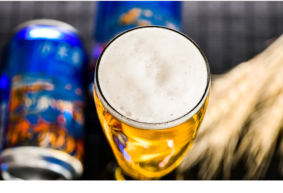 小长假啤酒原浆啤酒国产黄啤原酿小麦整箱320ml6罐装