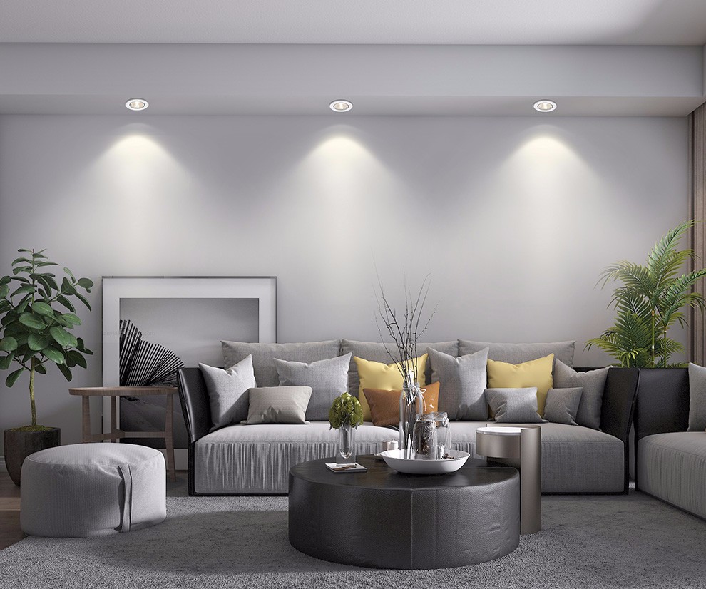 新上雷士照明nvc牛眼射灯led射灯全铝天花灯装饰灯孔灯背景装饰射灯