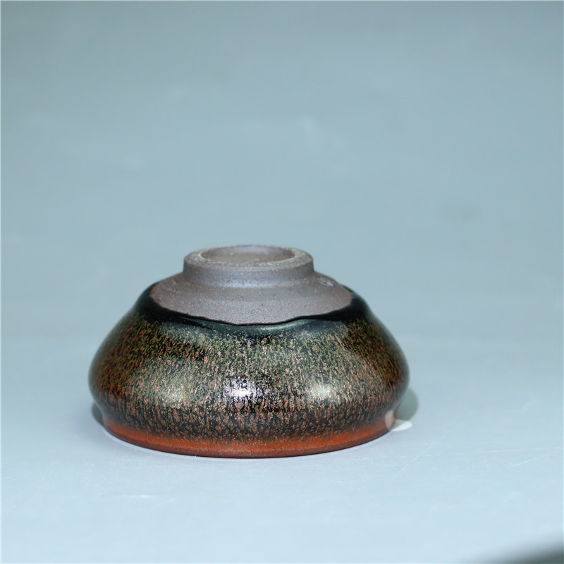 宋匠建阳龙窑柴烧建盏茶杯主人杯单杯纯手工铁胎原矿大号茶盏茶碗盏杯