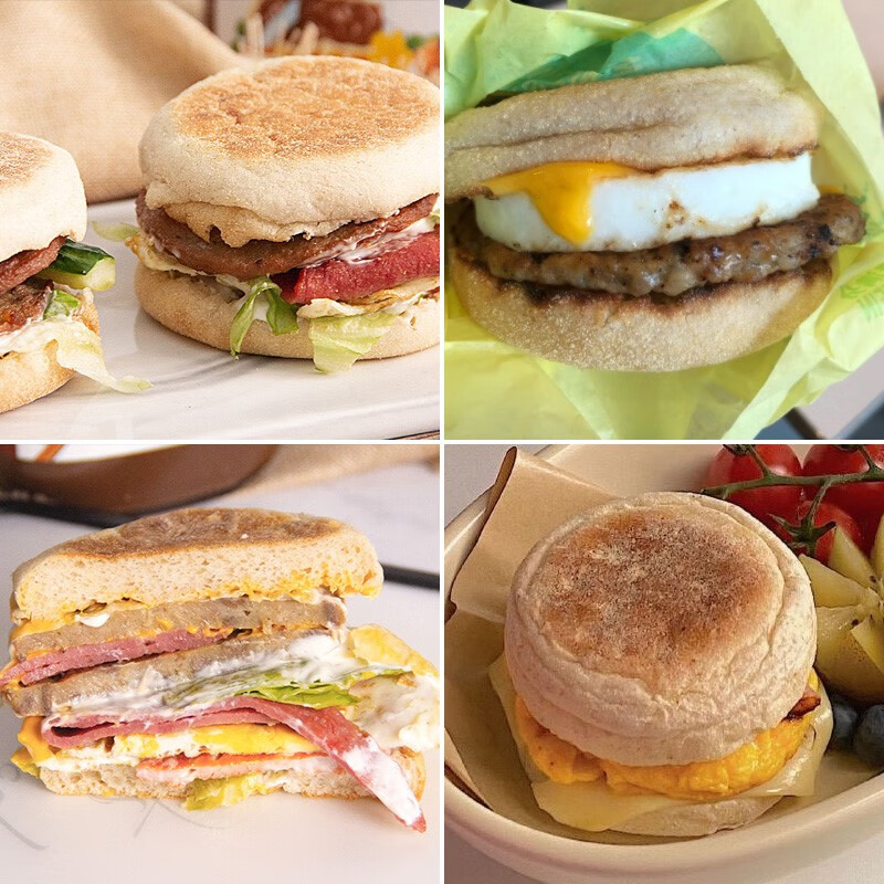 全麦松饼麦芬面包12个 690g【图片 价格 品牌 报价】-京东