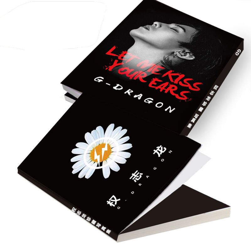 全新权志龙回归专辑写真集周边海报明信片gd全新写真套封面b