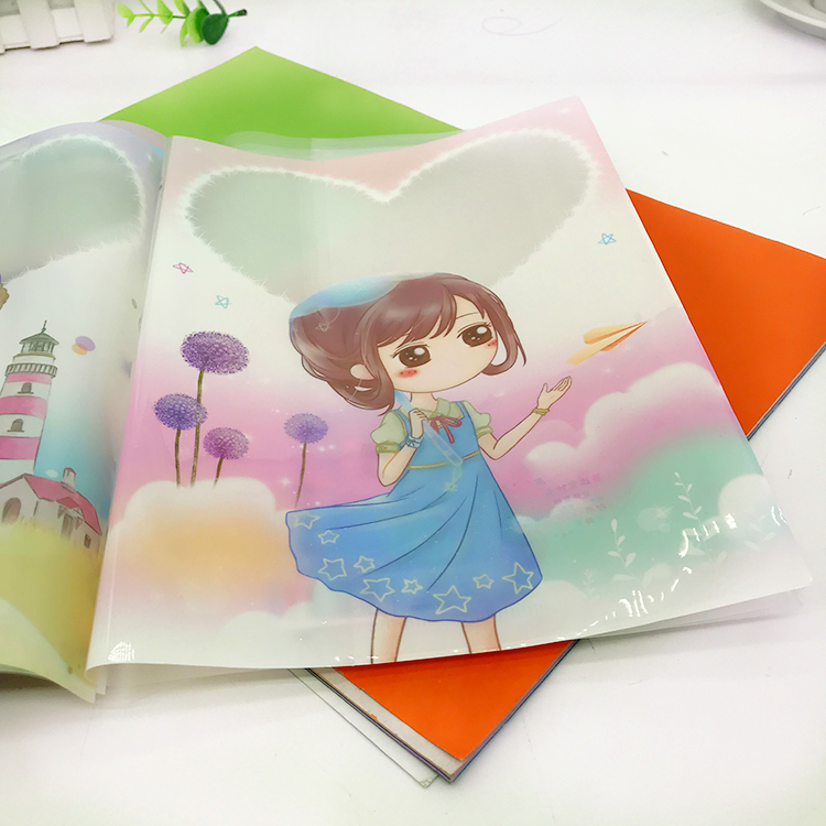 卡通书套小学生用可爱动漫自粘书皮一年级男女孩透明韩版课本书壳 a