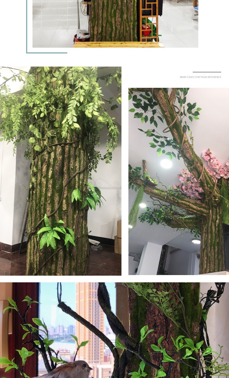 小米生态同款仿真树皮管道假柱子燃气暖气管包下水管装饰遮挡阳台水管