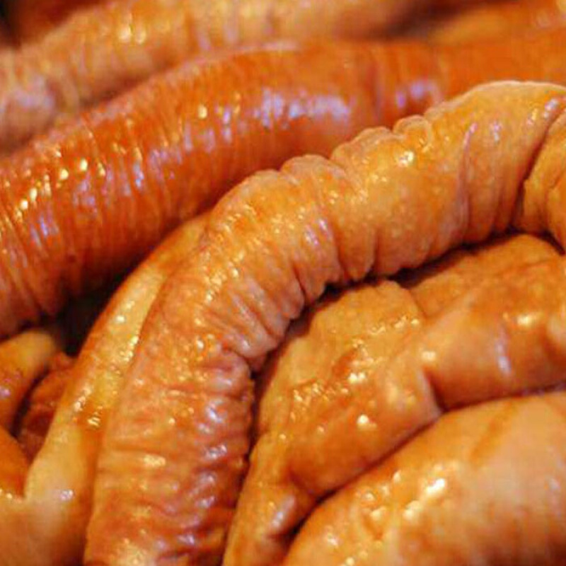 肥肠 烟熏大肠 东北特产农家工艺 烟熏肠腊猪肠子500g 猪肉肠 熏肥肠