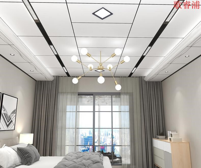 嘉普纳 友邦450900集成吊顶大板铝扣厨房卫生间铝扣板阳台天花板蜂窝