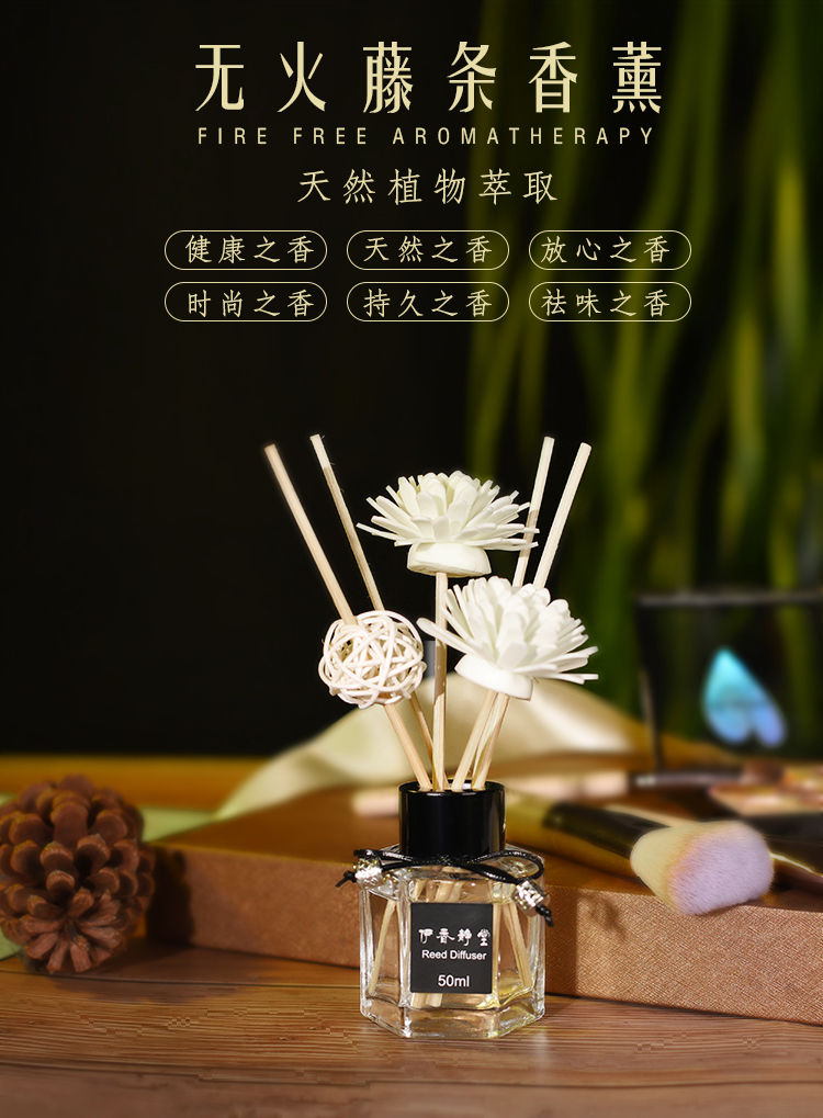 空气清新剂家用室内驱蚊香薰套装50ml1瓶100ml补充液驱虫驱蚊