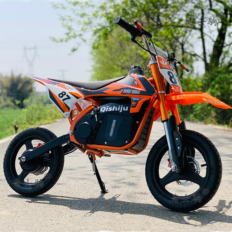 2022新款奇士驹二冲程混合油迷你越野摩托车儿童ktm小越野山地摩托车
