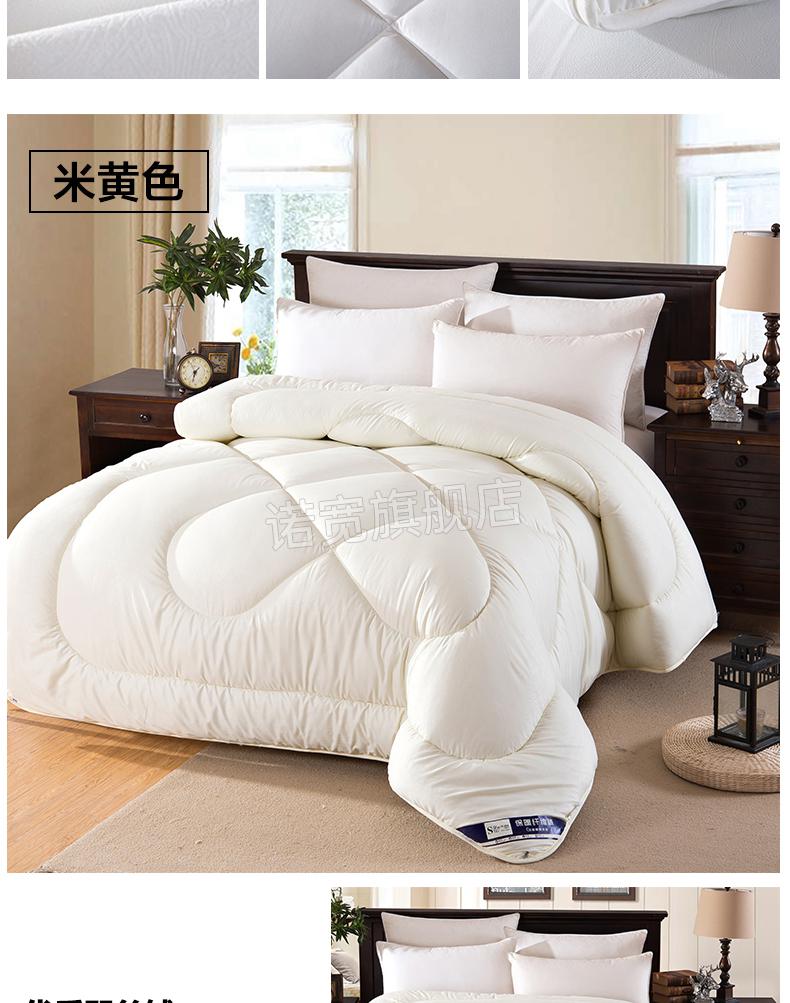 水漾家纺2022新款被子冬被加厚 防寒 双人单人被芯 学生棉被 保暖