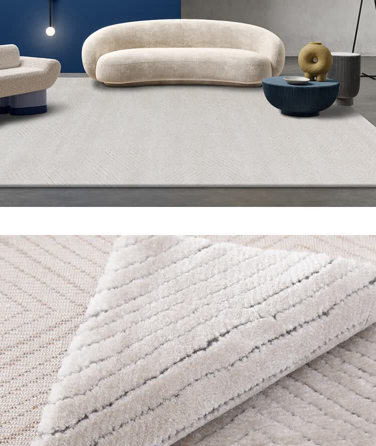 绅士狗比利时原装进口丙纶涤纶柔光混纺可定制地毯客厅卧室床边毯