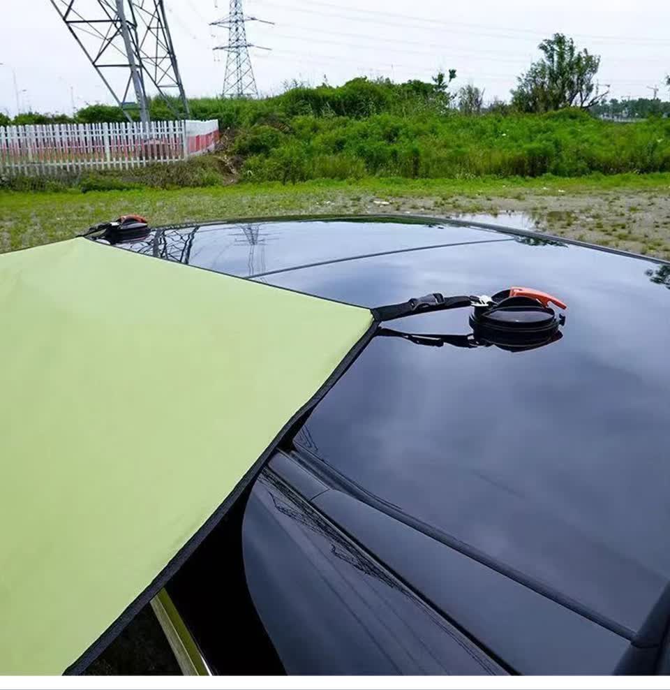 侧边帐篷 户外露营车边天幕车载帐篷汽车侧边遮阳棚防水防晒suv越野车