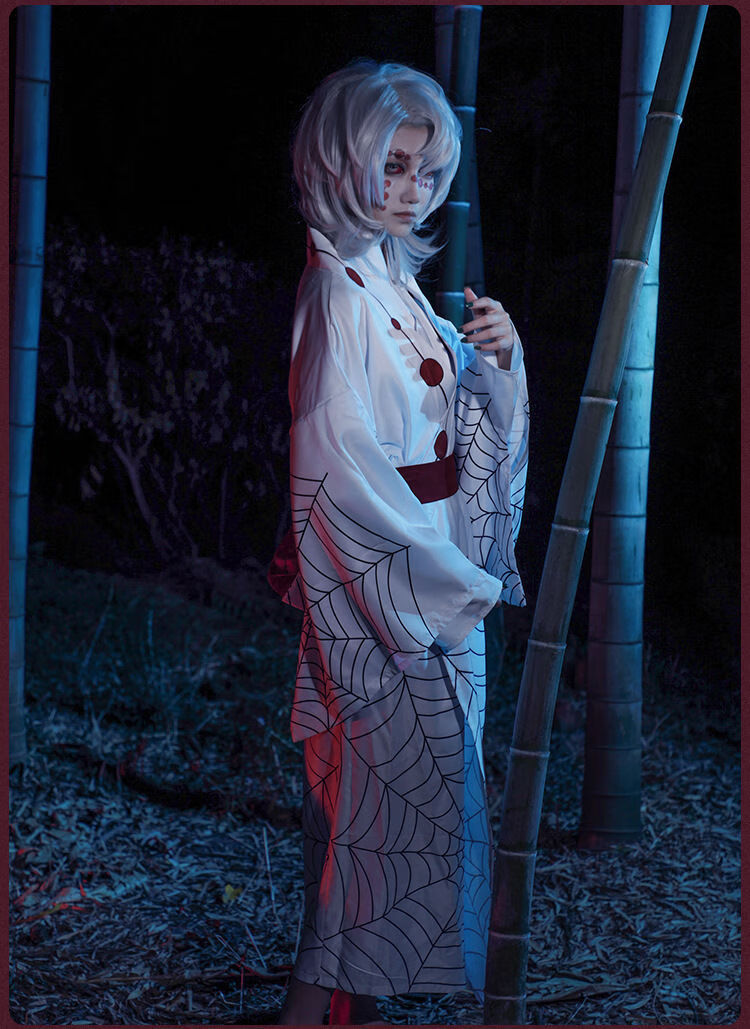 鬼灭之刃cos服蜘蛛妈妈姐姐蜘蛛累cosplay服装假发全套现货蜘蛛姐姐