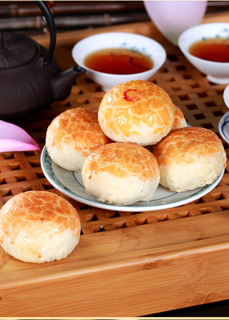 象斋特产喜万年年嫁女饼 中式糕点传统手工寻味顺德嫁娶结婚伍仁