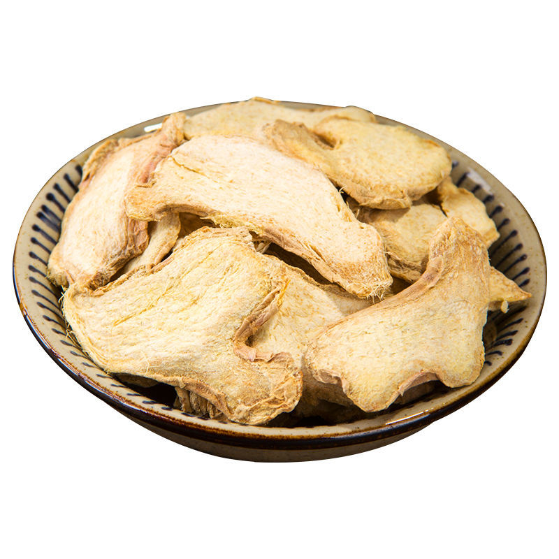 干姜片老姜片小黄姜片原始点热源中药材食用生姜片500克100g干姜片250