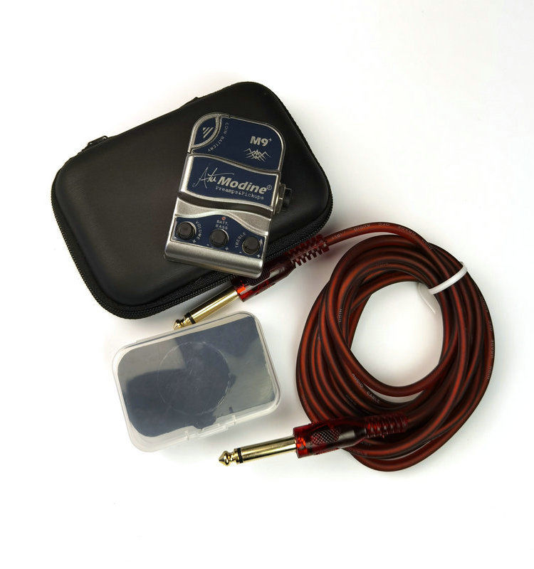 【精选】拾音器民谣古典尤克里里古筝扬琴免开孔扩音无线蓝牙拾音器