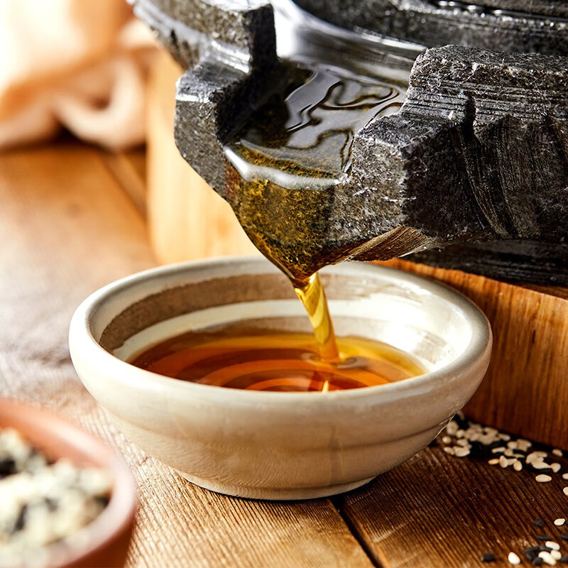 淘大纯芝麻香油香油麻油压榨麻油火锅凉拌用香油500ml2瓶