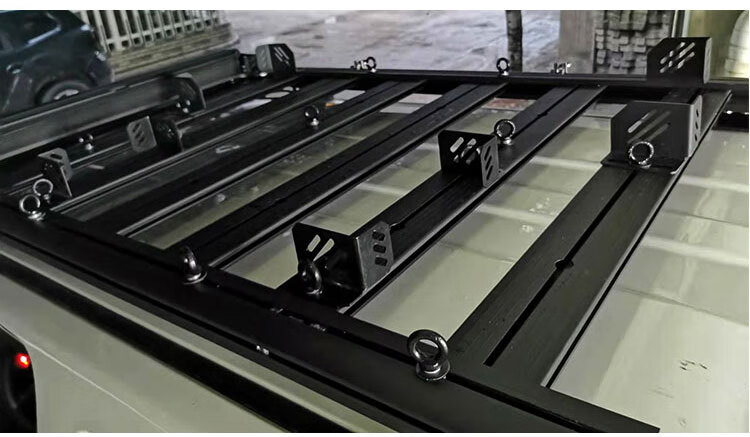 aw车顶行李架配件工兵铲铁锹固定支架脱困板固定器猴爬杆固定支架 1米