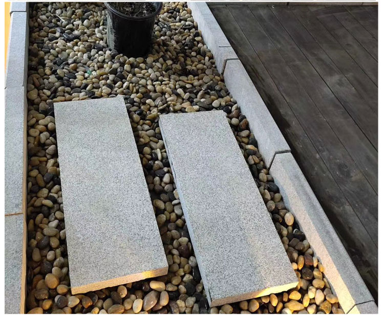 工匠时光花岗岩大理石板户外草坪垫脚石园林汀步花园庭院铺路踏步石材