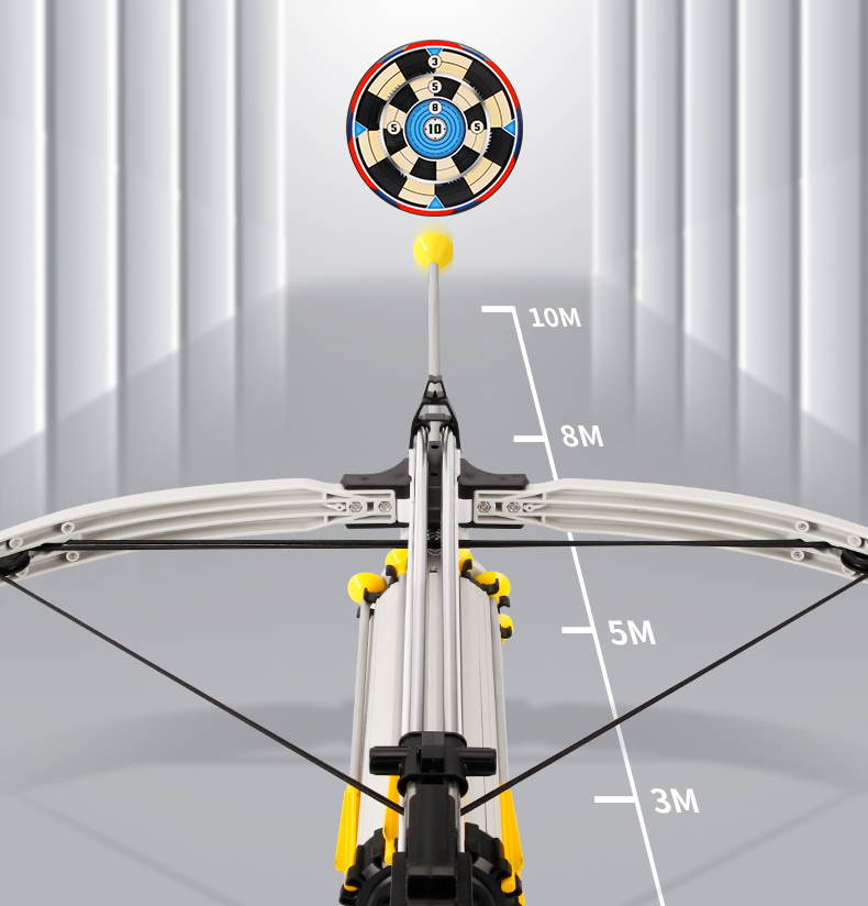 八连发弓箭弩大威力射击诸葛连弩杆枪吸盘射箭可连续儿童男孩玩具大号